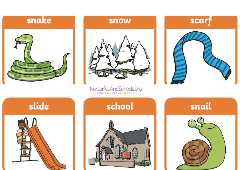 S sound - SEN worksheet