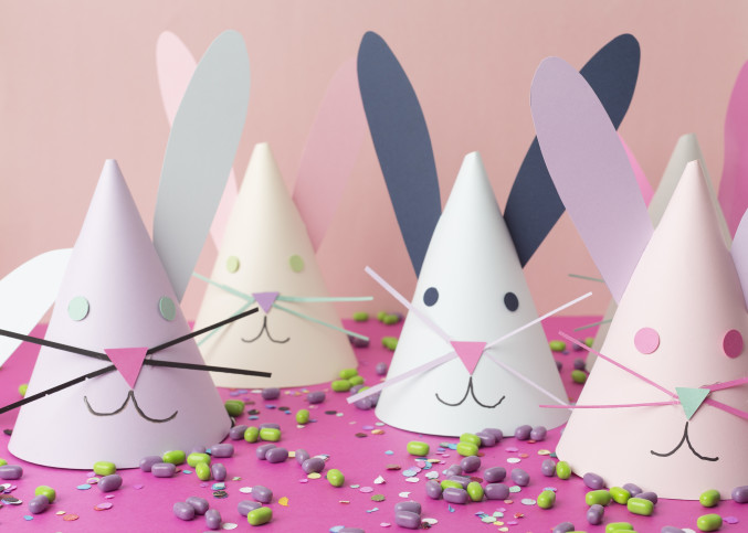 Bunny-Party-Hats
