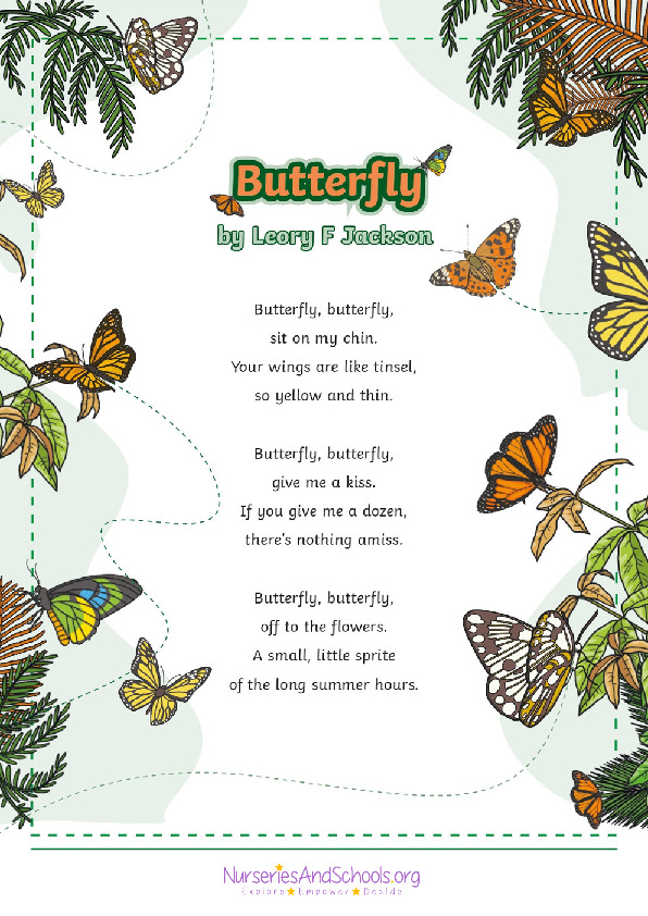 Butterfly poem