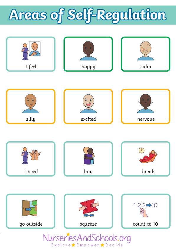 Areas of Self - Regulation