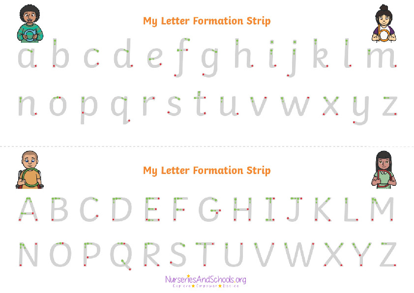 uppercase - lowercase alphabets
