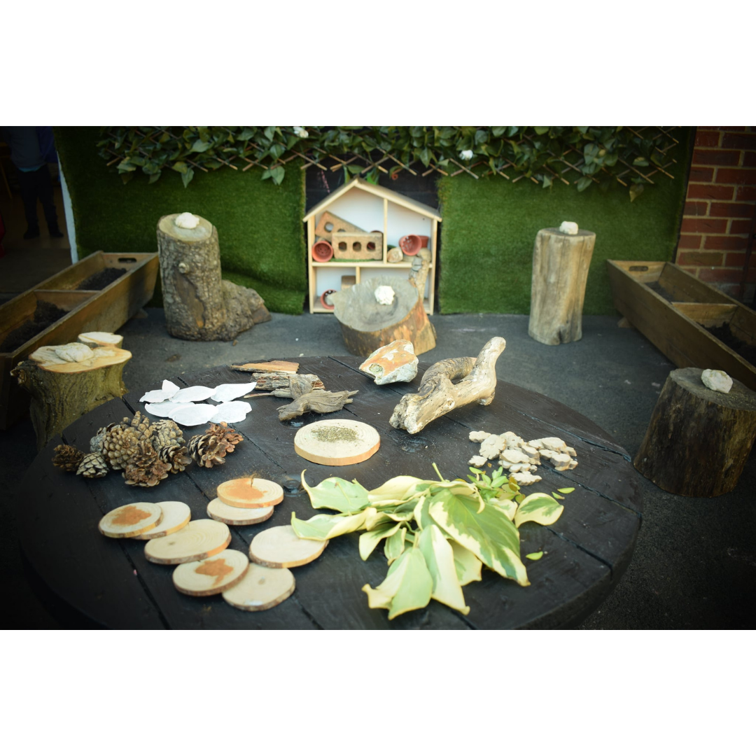 Why you should choose a nursery that uses natural resources and real objects.