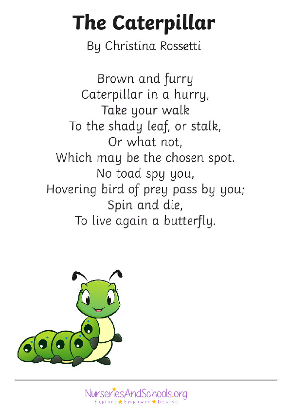 The caterpillar poem