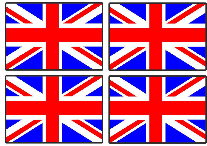 Union Flag Handheld Flags - Platinum jubilee