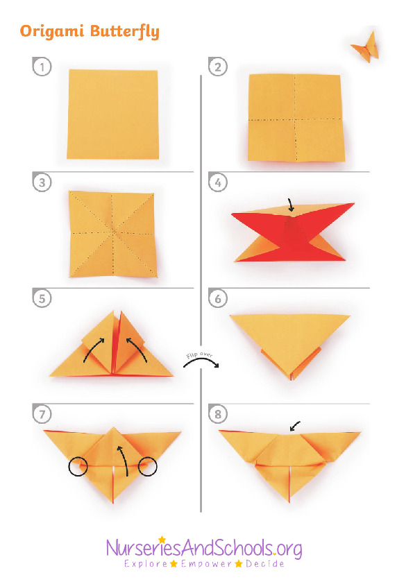 how to make an origami butterfly