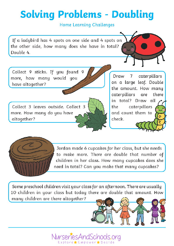 Solving problems - Doubling