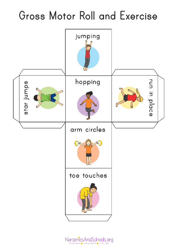 Gross motor roll and exercise