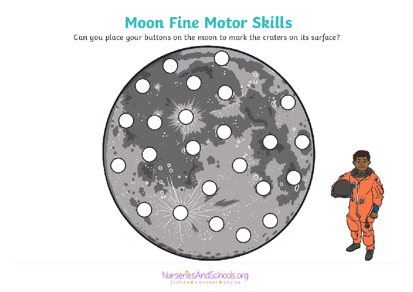 Moon fine motor skills