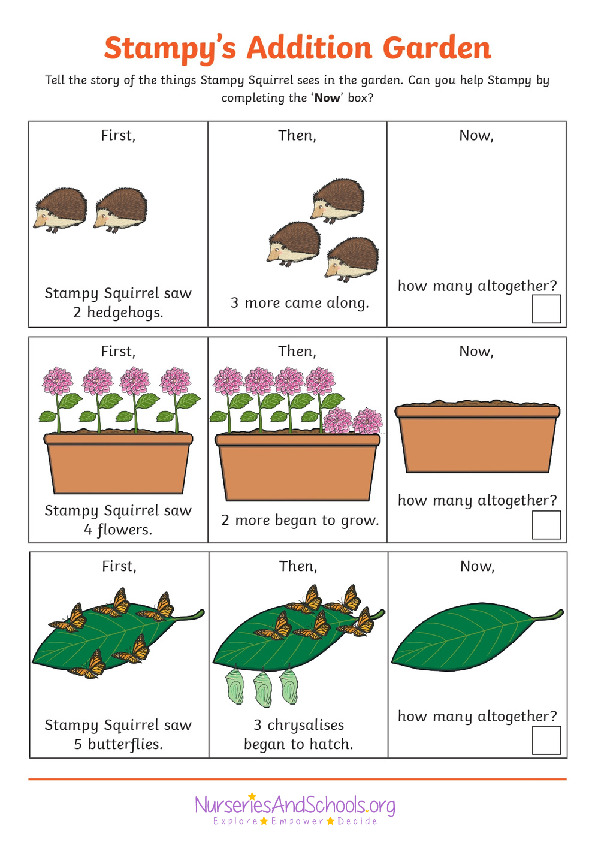 Addition mathematics riddles