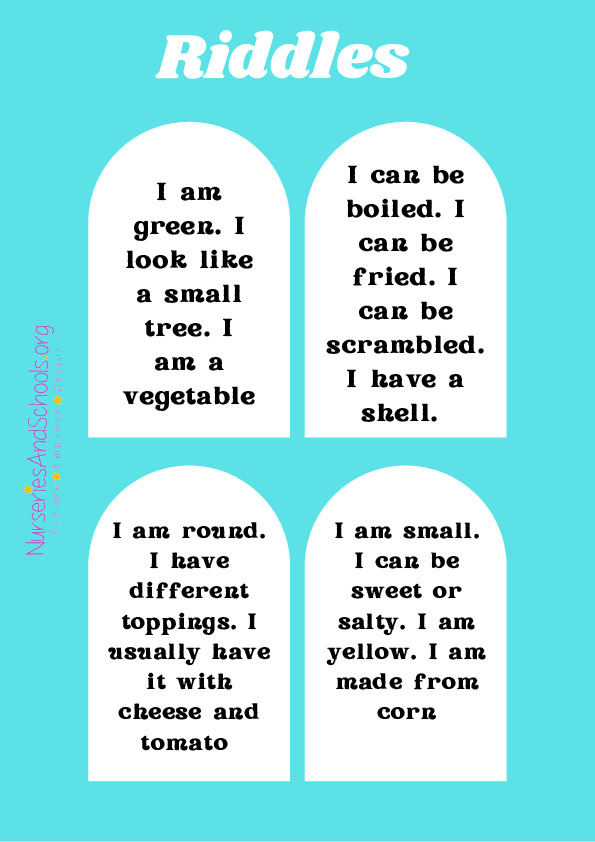 Nursery riddles