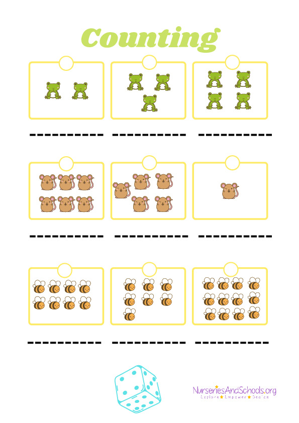 Counting - reception maths