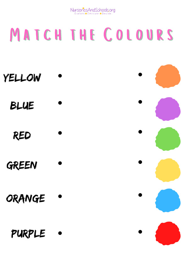 Match the Colours - SEN