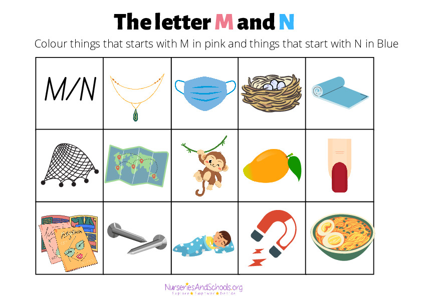 Fun letter activity