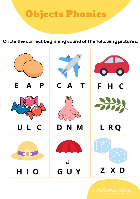 Objects Phonics- SEN education