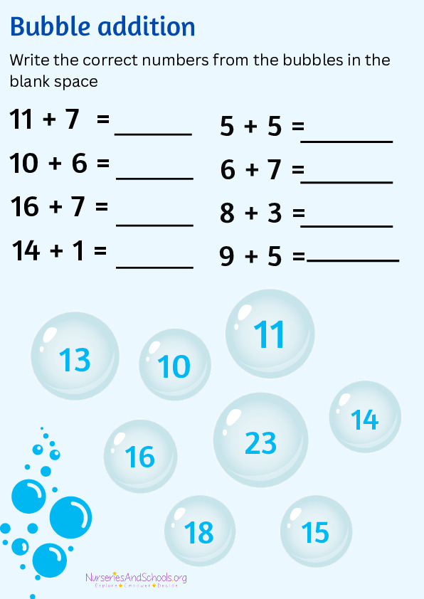 Bubble addition
