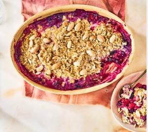 Vegan baked oats