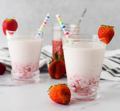 Korean Strawberry Milk