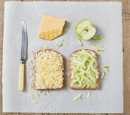 Cheese and apple sandwich recipe