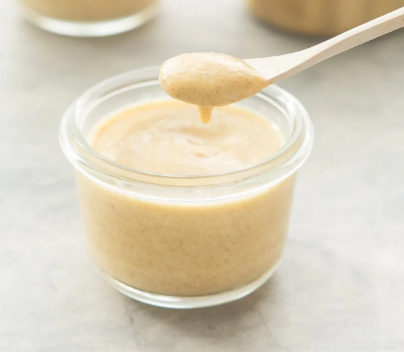 Peach Blended Chia Seed Pudding
