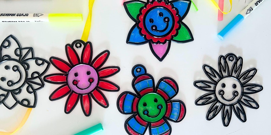 INTERACTIVE STORTELLING AND SPRING SUNCATCHER MAKING