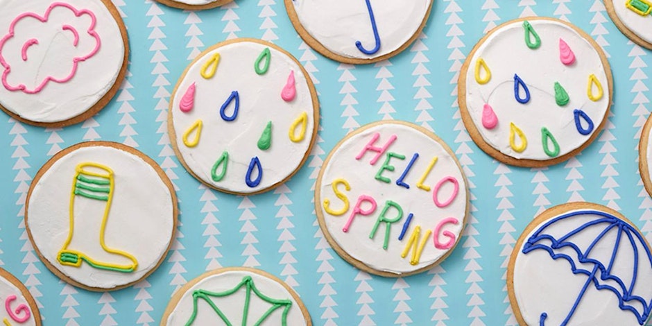 SPRING COOKIES DECORATING