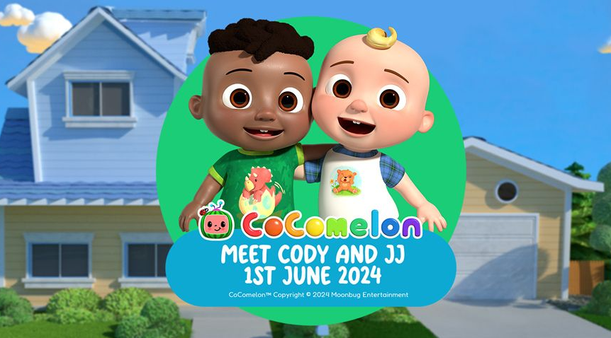 Meet JJ and Cody from CoComelon at Woburn Safari Park