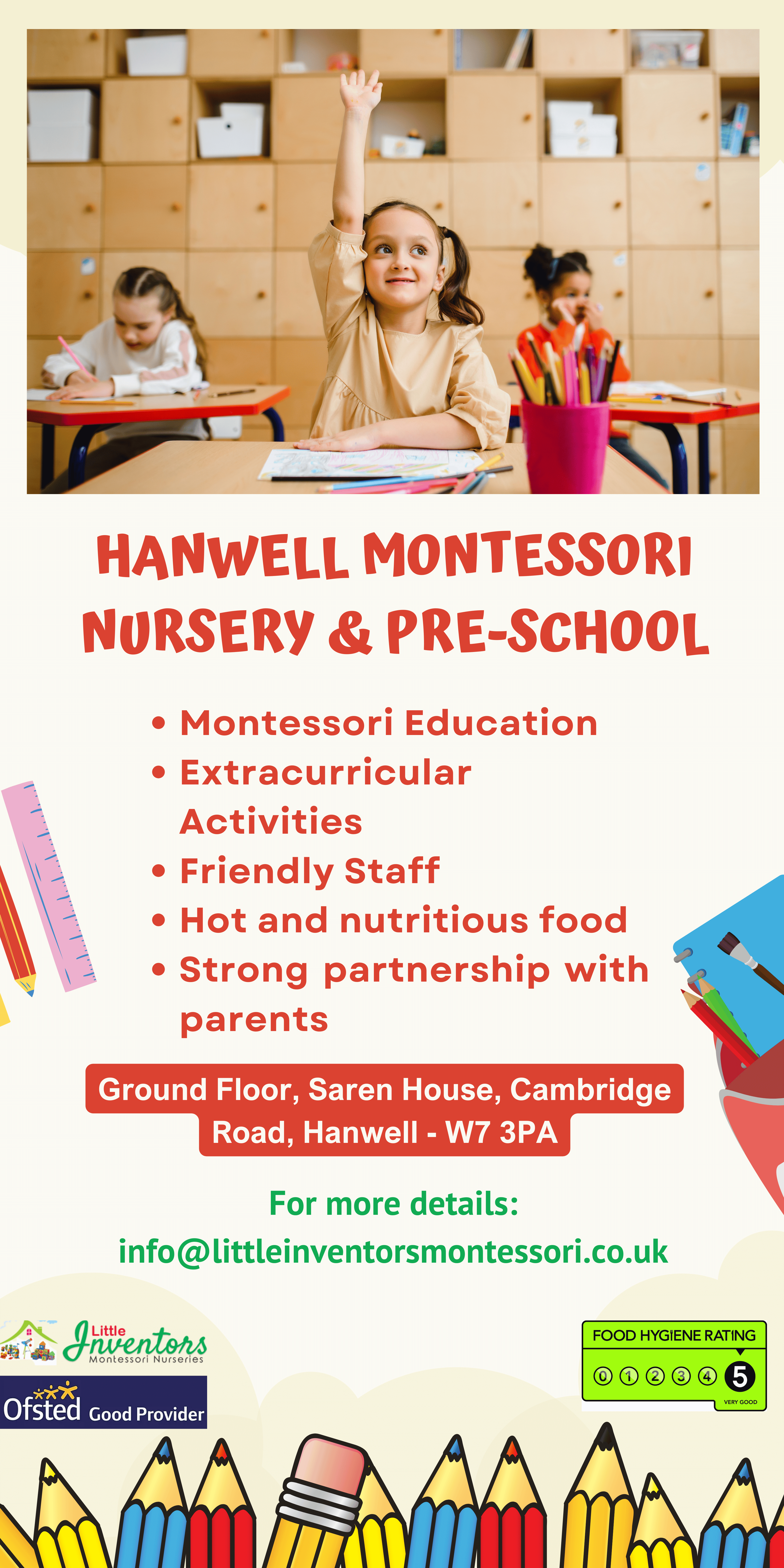 HANWELL MONTESSORI NURSERY & PRE SCHOOL